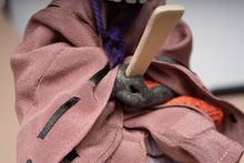 Yokai Doll : Osakoburi (Long‑crowned Spirit) / 長冠（おさこうぶり）