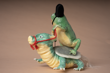 Yokai Doll：Ryutokame（Dragon‑headed Turtle） & Kaeru（Frog） / 龍頭亀＆蛙セット