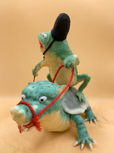 Yokai Doll：Ryutokame（Dragon‑headed Turtle） & Kaeru（Frog） / 龍頭亀＆蛙セット
