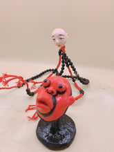 Yokai Doll：Ichiren Shonin (Beads Monk Spirit) & Kobun‑sensei (Classical Literature Teacher) set / 一連上人＆古文先生セット