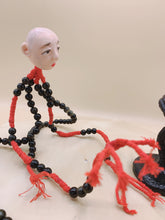 Yokai Doll：Ichiren Shonin (Beads Monk Spirit) & Kobun‑sensei (Classical Literature Teacher) set / 一連上人＆古文先生セット