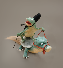 Yokai Doll：Ryutokame（Dragon‑headed Turtle） & Kaeru（Frog） / 龍頭亀＆蛙セット