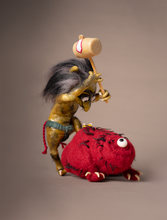 Yokai Doll：Kanazuchibō & Gama no ke Set（Hammer Monk & Toad Monster） / 金槌坊＆蝦蟇怪セット