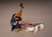 Yokai Doll：Biwa & Kotofurunushi Set（Lute & Old Master Koto） / 琵琶と琴古主セット