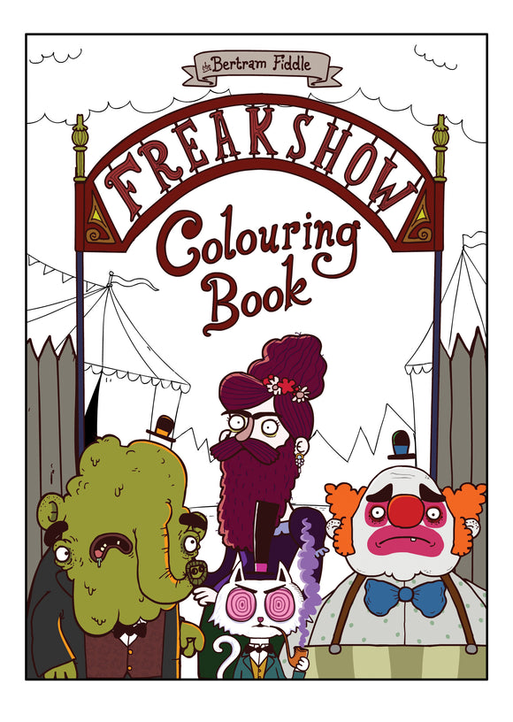 Bertram Fiddle Colouring Book