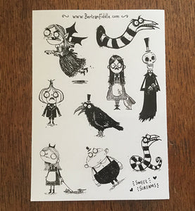 Spooky Sticker Sheet - SOLD OUT